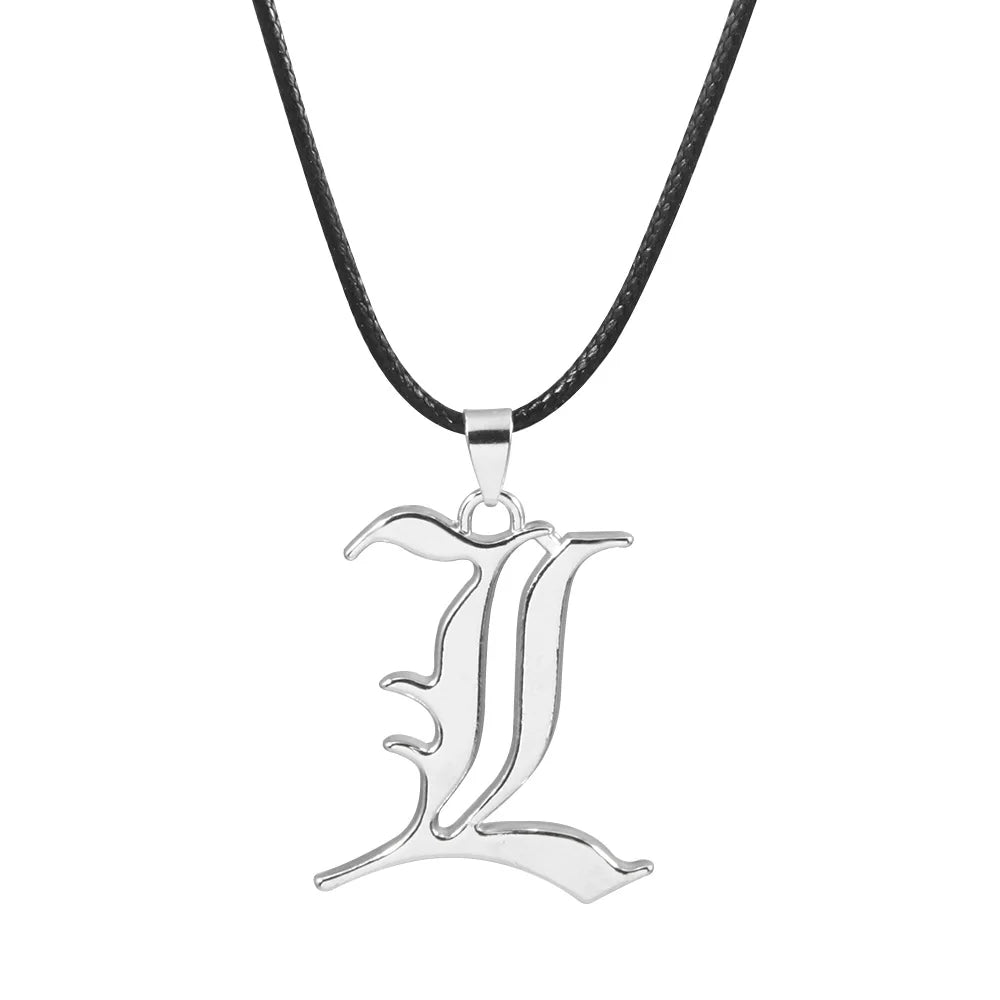 Death Note Double L Black Notebook Keychain Unisex Anime Pendant Key Ring Cospaly Accessory Jewelry Gift for Men Women